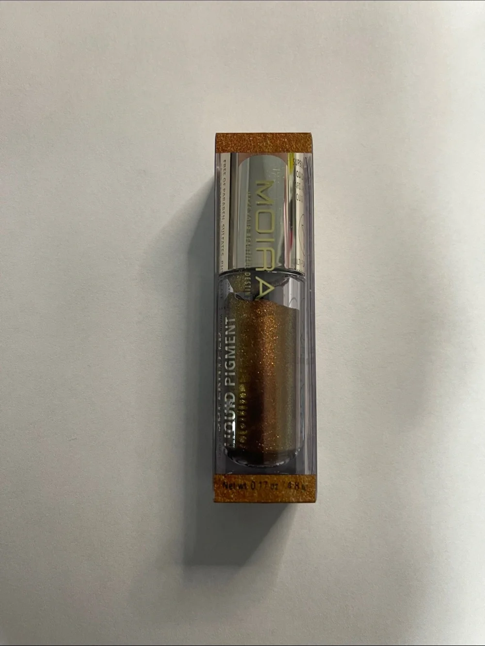 Moira Super Hyped liquid pigment golden Hour
